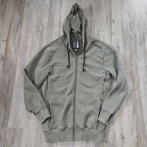 Origin Maine Men's Olive Green The 100 Kilo Hoodie Medium Made In The USA